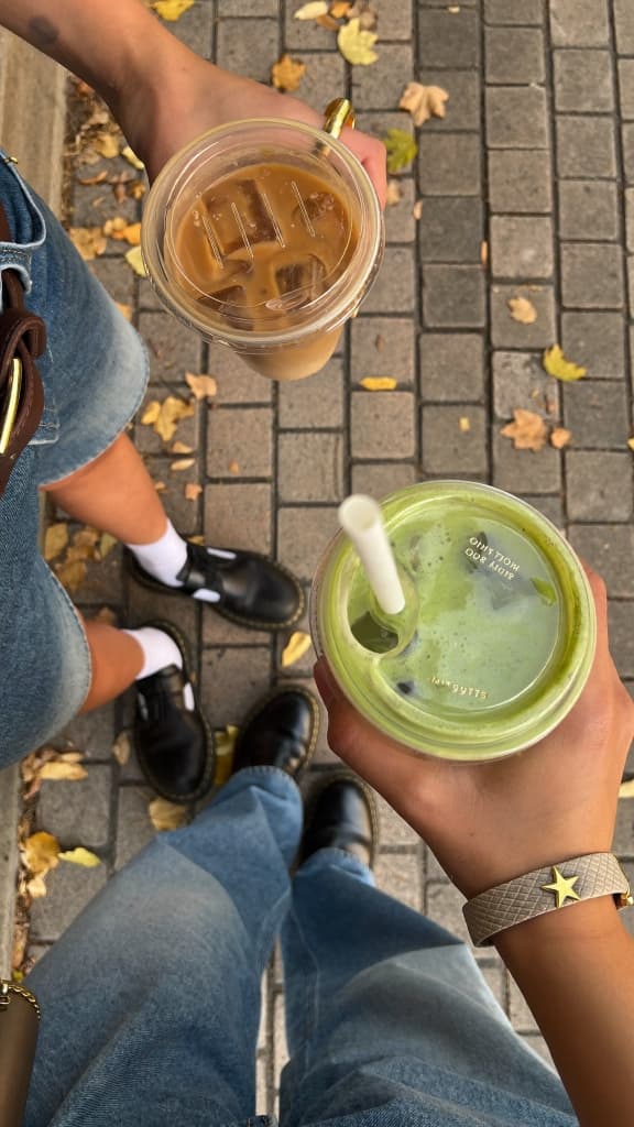 Coffee and Matcha Date